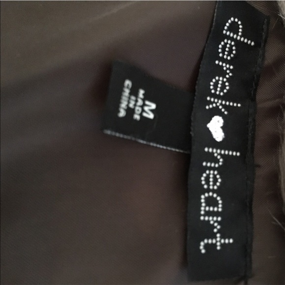 Dark gray faux fur vest - Picture 4 of 5